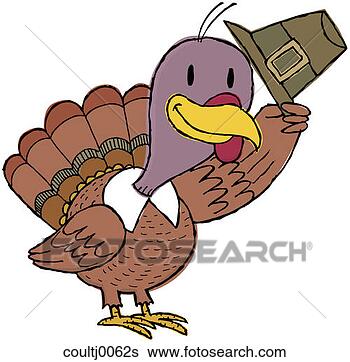 Stock Photo - turkey, bird,  animal, fowl,  feathers, smiling,  posing. fotosearch  - search stock  photos, pictures,  images, and photo  clipart