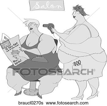 Stock Illustration - at the salon. 
fotosearch - search 
clipart, illustration, 
drawings and vector 
eps graphics images