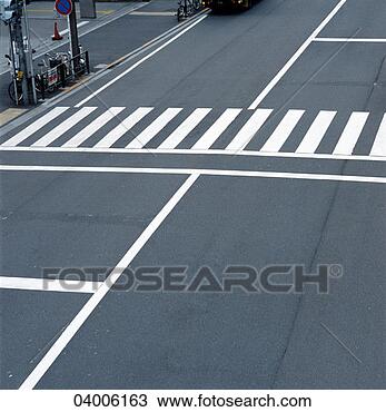 pedestrian crossing blueprint