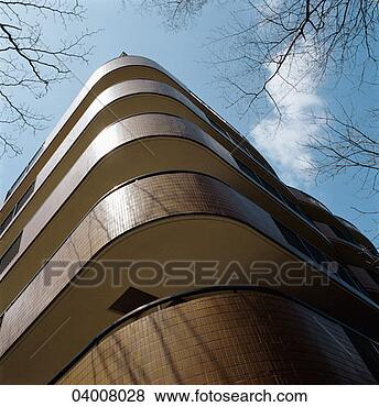 Stock Photo - the curved corner 
of a building. 
fotosearch - search 
stock photos, 
pictures, images, 
and photo clipart