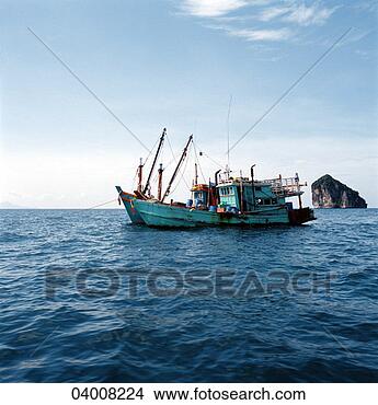 Stock Photo - fishing boat thailand. 
fotosearch - search 
stock photos, 
pictures, images, 
and photo clipart