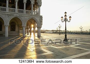 Stock Photo - paved area outside 
the doges palace, 
venice, italy. 
fotosearch - search 
stock photos, 
pictures, images, 
and photo clipart