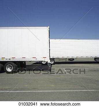 Stock Photography - trucks in a car 
park. fotosearch 
- search stock 
photos, pictures, 
images, and photo 
clipart