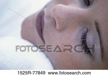 Stock Photograph - people, woman, 
face, towel, beauty, 
wet, detail. fotosearch 
- search stock 
photos, pictures, 
images, and photo 
clipart