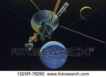 Stock Photography - voyager 2 neptune 
& triton 8/24/89 
rendering. fotosearch 
- search stock 
photos, pictures, 
images, and photo 
clipart