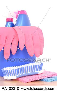 Stock Photography - domestic cleaning 
kit. fotosearch 
- search stock 
photos, pictures, 
images, and photo 
clipart