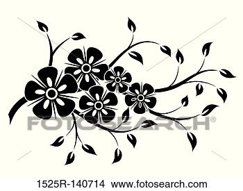 Stock Illustration - decorative floral 
element for design, 
vector. fotosearch 
- search clipart, 
illustration, 
drawings and vector 
eps graphics images