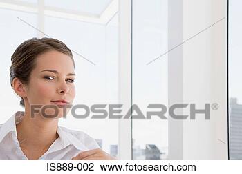 Stock Photo - portrait of a 
businesswoman. 
fotosearch - search 
stock photos, 
pictures, images, 
and photo clipart