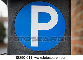 Stock Photography - parking sign. 
fotosearch - search 
stock photos, 
pictures, images, 
and photo clipart