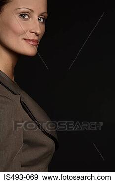 Stock Photograph - businesswoman 
smiling. fotosearch 
- search stock 
photos, pictures, 
images, and photo 
clipart