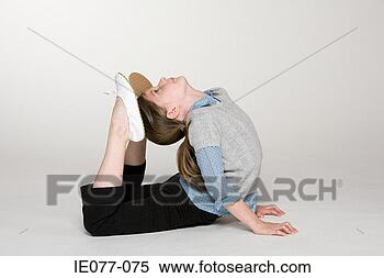 Stock Image - a girl doing gymnastics. 
fotosearch - search 
stock photos, 
pictures, images, 
and photo clipart