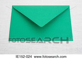 Stock Photo - a green envelope. 
fotosearch - search 
stock photos, 
pictures, images, 
and photo clipart