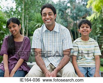 Stock Photo - father and children. 
fotosearch - search 
stock photos, 
pictures, images, 
and photo clipart
