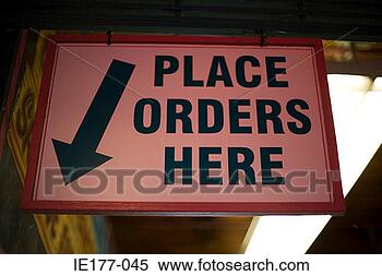 Stock Image - sign at a restaurants. 
fotosearch - search 
stock photos, 
pictures, images, 
and photo clipart