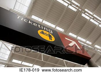 Stock Photograph - a ticketing sign. 
fotosearch - search 
stock photos, 
pictures, images, 
and photo clipart