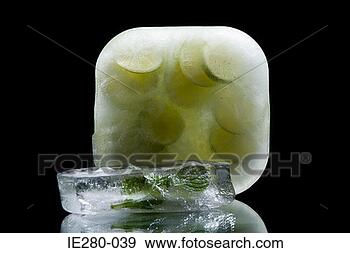 Stock Photograph - frozen mint and 
lime. fotosearch 
- search stock 
photos, pictures, 
images, and photo 
clipart