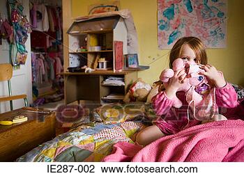 girl in bedroom