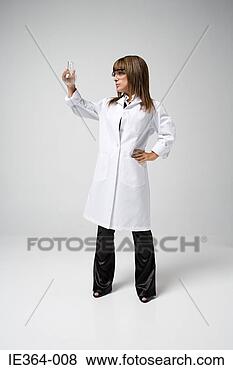 Stock Photo - scientist holding 
flask. fotosearch 
- search stock 
photos, pictures, 
images, and photo 
clipart