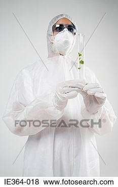 Stock Photo - scientist with 
plant in test 
tube. fotosearch 
- search stock 
photos, pictures, 
images, and photo 
clipart
