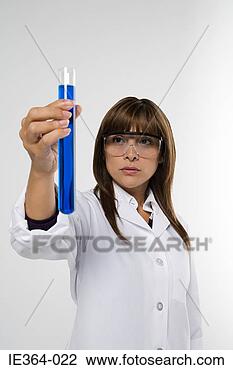 Stock Photo - scientist with 
test tube. fotosearch 
- search stock 
photos, pictures, 
images, and photo 
clipart