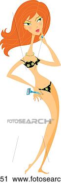 Clipart - bikini line. fotosearch 
- search clipart, 
illustration, 
drawings and vector 
eps graphics images