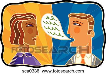 Stock Illustration - business communicators. 
fotosearch - search 
clipart, illustration, 
drawings and vector 
eps graphics images