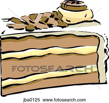 Stock Illustration - cake slice. fotosearch 
- search clipart, 
illustration, 
drawings and vector 
eps graphics images