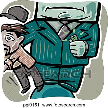 Clipart - man holding a 
puppet. fotosearch 
- search clipart, 
illustration, 
drawings and vector 
eps graphics images