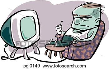 Stock Illustration - man watching movies 
on his computer. 
fotosearch - search 
clipart, illustration, 
drawings and vector 
eps graphics images