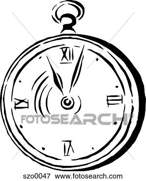 Stock Illustration - pocket watch. 
fotosearch - search 
clipart, illustration, 
drawings and vector 
eps graphics images