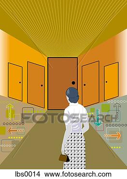 Stock Illustration - career choice. 
fotosearch - search 
clipart, illustration, 
drawings and vector 
eps graphics images