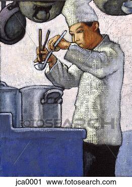 Clipart - chef at work. 
fotosearch - search 
clipart, illustration, 
drawings and vector 
eps graphics images