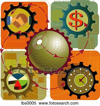 Stock Illustration - global partnership. 
fotosearch - search 
clipart, illustration, 
drawings and vector 
eps graphics images