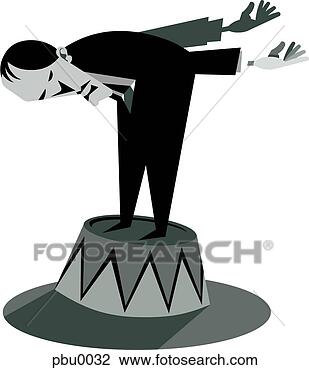 Clip Art - man taking a bow. 
fotosearch - search 
clipart, illustration, 
drawings and vector 
eps graphics images