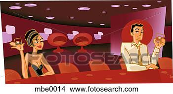 Stock Illustration - singles at a bar. 
fotosearch - search 
clipart, illustration, 
drawings and vector 
eps graphics images