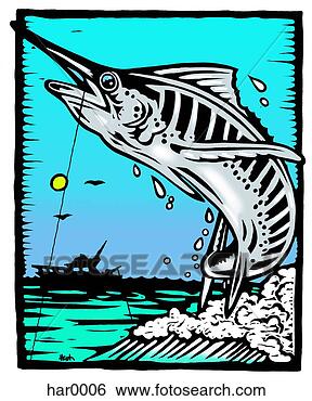 Stock Illustration - sword fish. fotosearch 
- search clipart, 
illustration, 
drawings and vector 
eps graphics images