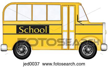 Stock Illustration - yellow school 
bus. fotosearch 
- search clipart, 
illustration, 
drawings and vector 
eps graphics images