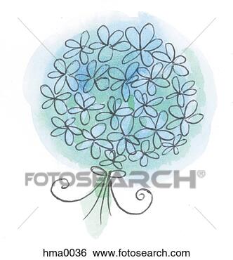 Stock Illustration - blue flowers. 
fotosearch - search 
clipart, illustration, 
drawings and vector 
eps graphics images
