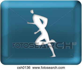 Stock Illustration - man jogging. fotosearch 
- search clipart, 
illustration, 
drawings and vector 
eps graphics images