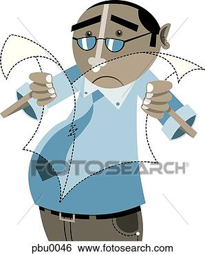 Stock Illustration - man reading the 
newspaper. fotosearch 
- search clipart, 
illustration, 
drawings and vector 
eps graphics images