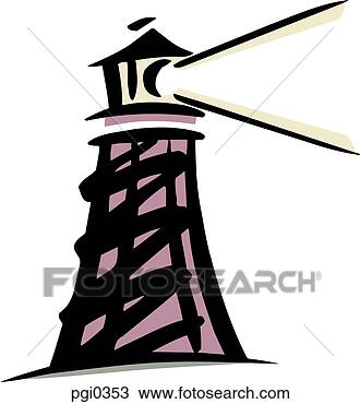 Drawing - a cartoon drawing 
of a light house. 
fotosearch - search 
clipart, illustration, 
drawings and vector 
eps graphics images