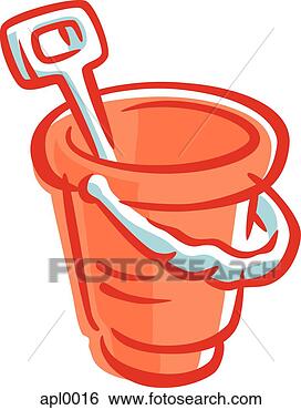 Stock Illustration - drawing of a bucket 
with a spade. 
fotosearch - search 
clipart, illustration, 
drawings and vector 
eps graphics images