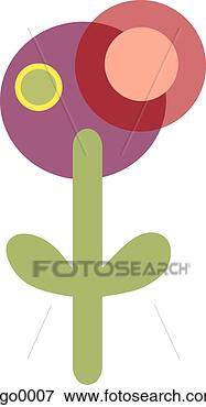 Stock Illustration - graphic flower. 
fotosearch - search 
clipart, illustration, 
drawings and vector 
eps graphics images