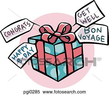 Stock Illustration - a graphic illustration 
of an all in one 
gift. fotosearch 
- search clipart, 
illustration, 
drawings and vector 
eps graphics images