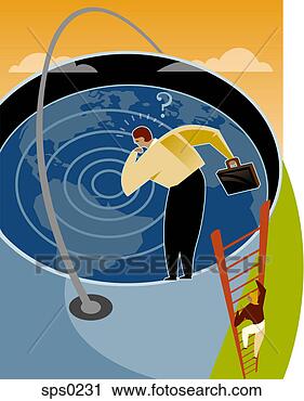 Clipart - a man at the edge 
of a giant bucket. 
fotosearch - search 
clipart, illustration, 
drawings and vector 
eps graphics images