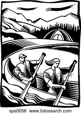 Archivi Illustrazioni - nero, bianco, 
disegno, coppia, 
canoismo, fiume. 
fotosearch - cerca 
clipart, poster, 
disegni e immagini 
grafiche eps vettoriali