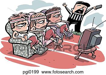 Stock Illustration - the referee calling 
the start of the 
couch potato race. 
fotosearch - search 
clipart, illustration, 
drawings and vector 
eps graphics images