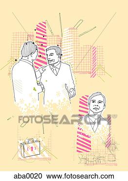 Stock Illustration - two businessmen 
shaking hands. 
fotosearch - search 
clipart, illustration, 
drawings and vector 
eps graphics images