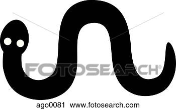 Clipart - black and white 
picture of a snake. 
fotosearch - search 
clipart, illustration, 
drawings and vector 
eps graphics images