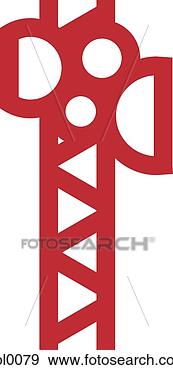 Stock Illustration - drawing of a communication 
tower. fotosearch 
- search clipart, 
illustration, 
drawings and vector 
eps graphics images